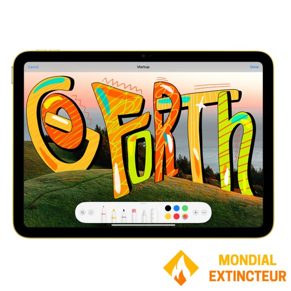 Apple - Tablette tactile iPad 11" Wi-Fi + Cellular 128 Go - Argent