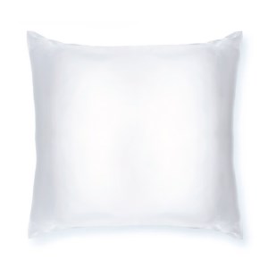 Nature et decouvertes - Taie d'oreiller en soie Carré ivoire