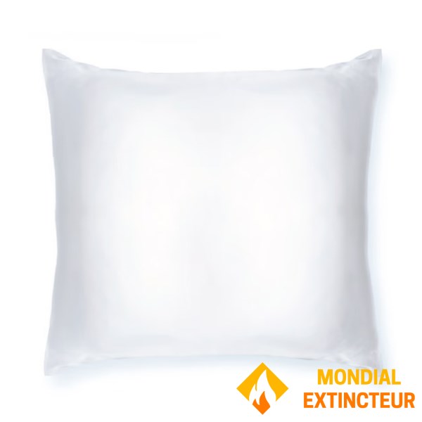 Nature et decouvertes - Taie d'oreiller en soie Carré ivoire