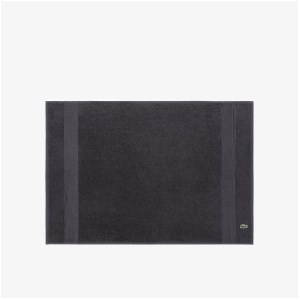 Lacoste - Tapis de bain L Lecroco 50 X 70 bitume