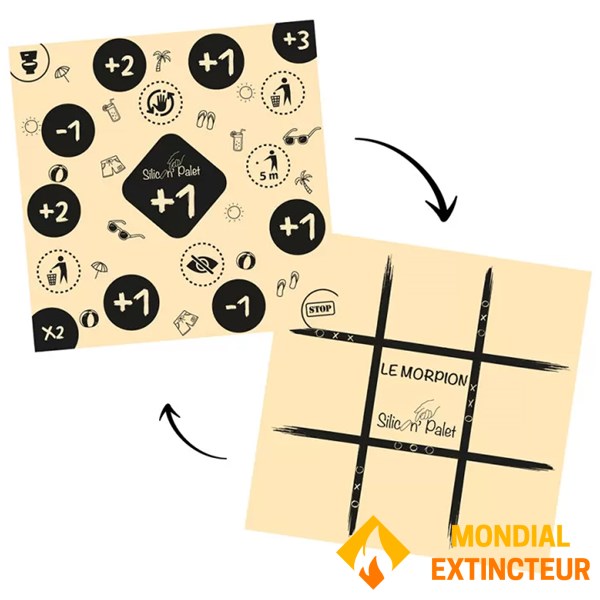 Cadetel - Tapis de jeu pour Silicon palet