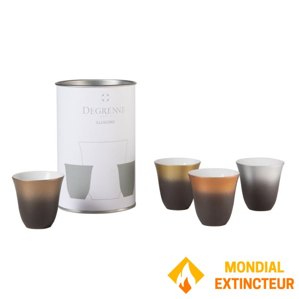 Degrenne - Tasses à café X4 Moka 7 cl