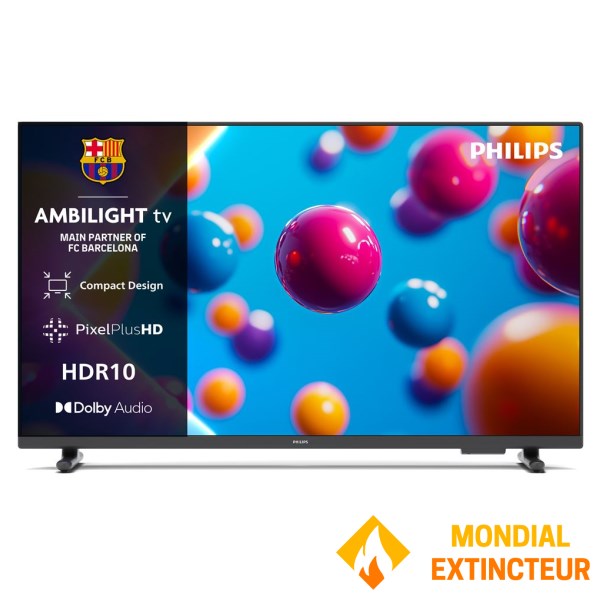 Philips - Téléviseur 32" Ambilight 3 Full HD