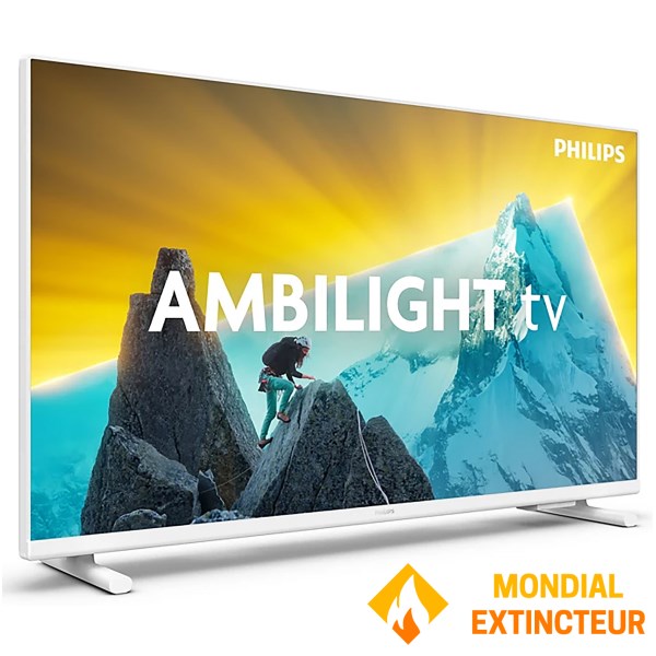 Philips - Téléviseur 32" Ambilight full HD blanc