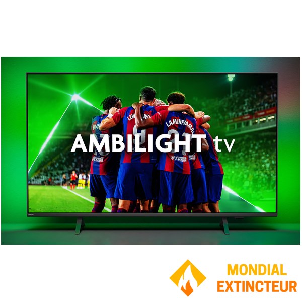 Philips - Téléviseur 4K 50" Ambilight 3 HDR+  Smart TV