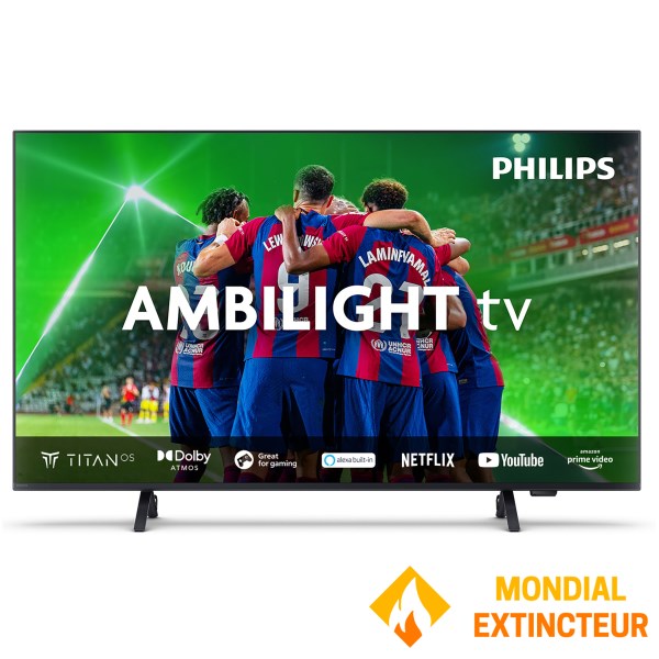 Philips - Téléviseur 4K 50" Ambilight 3 HDR+  Smart TV