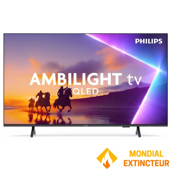 Philips - Téléviseur 55" Ambilight 4K QLED