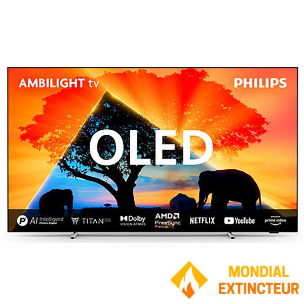 Philips - Téléviseur 55"  OLED AMBILIGHT  Smart TV