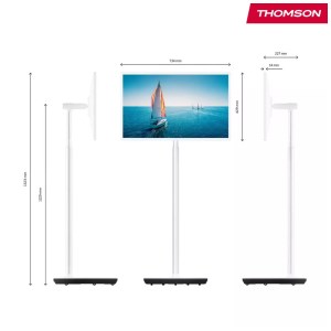 Thomson - Télévision LED 32 " GO TV blanc sur pied 