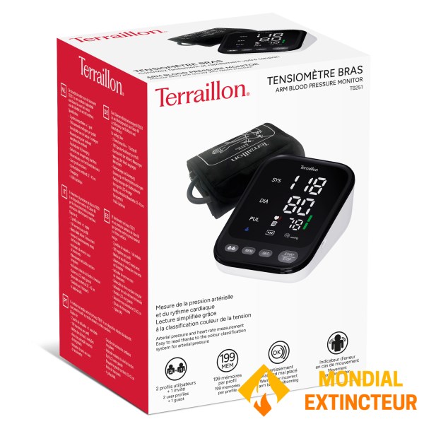 Terraillon - Tensiomètre  TENSIO BRAS TB251 