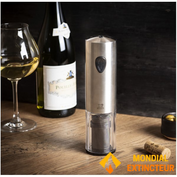 Peugeot PSP - Tire-bouchon électrique Elis inox rechargeable