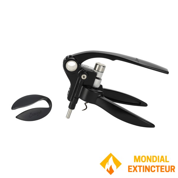 Le Creuset - Tire-Bouchon à Levier Avec Coupe-Capsules LM 250 -Noir