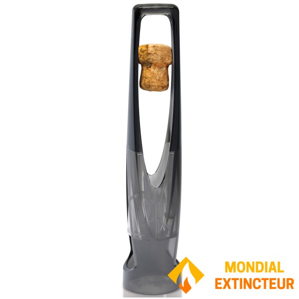 Le Creuset - Tire-bouchon Pop Bulle Gris pour vins pétillants SW-105