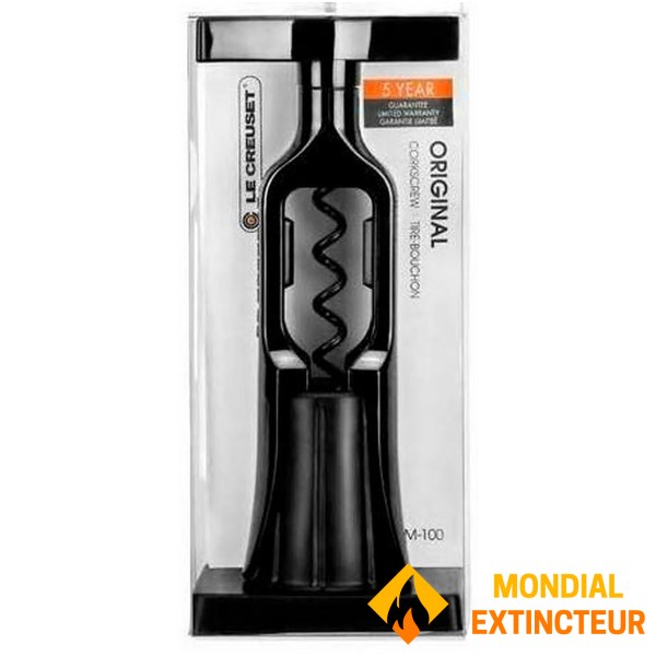 Le Creuset - Tire-bouchon TM100 Classique - Coloris : Noir