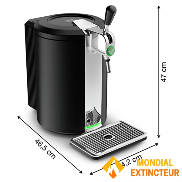 Krups - Tireuse à bière BEERTENDER NOIRE avec 1 plateau+2 verres