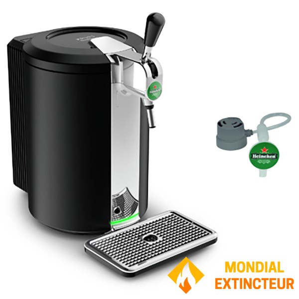 Krups - Tireuse à bière BEERTENDER NOIRE avec 1 plateau+2 verres