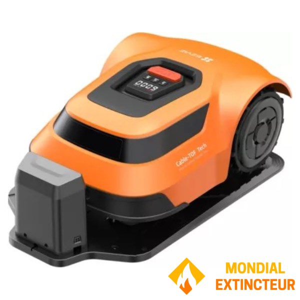 Ezviz - Tondeuse de jardin robot Hikvision RM600 orange