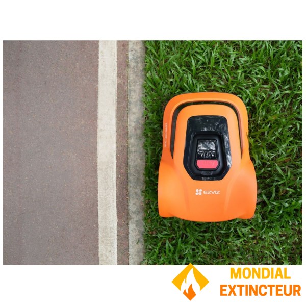 Ezviz - Tondeuse de jardin robot Hikvision RM600 orange