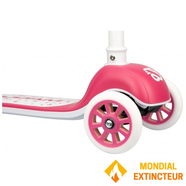 Nijdam - Trottinette Enfant 3 roues rose