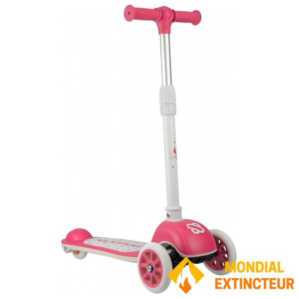 Nijdam - Trottinette Enfant 3 roues rose