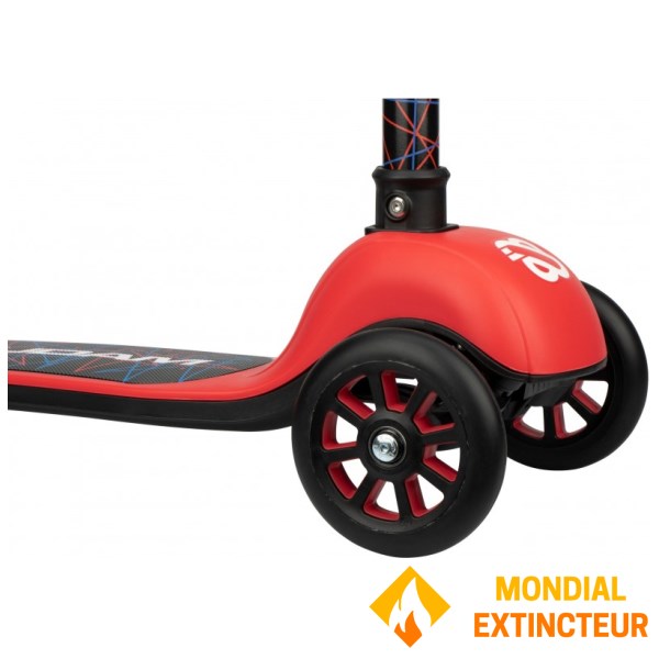 Nijdam - Trottinette Enfant 3 roues rouge