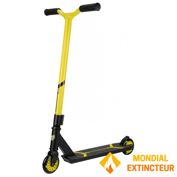 Black Dragon - Trottinette Freestyle NOIR/JAUNE