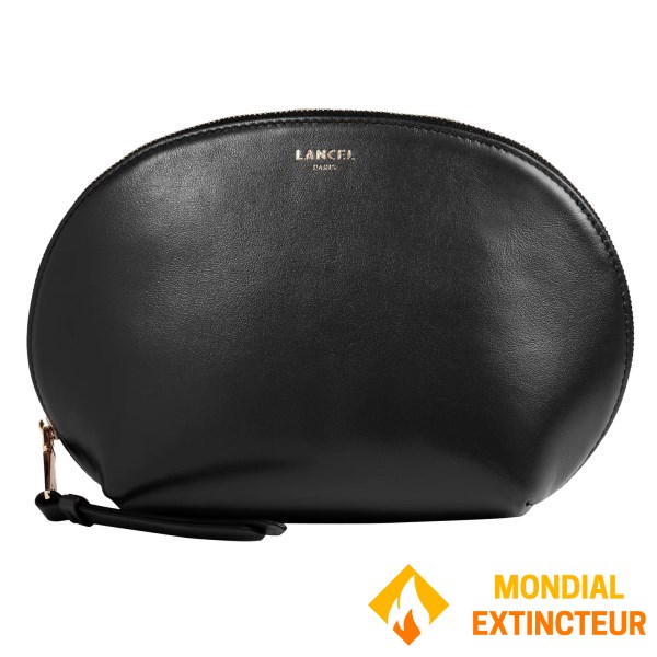 Lancel - Trousse à cosmétiques L Origami de Lancel noir