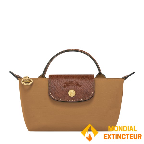 Longchamp - Trousse Le Pliage Original chamois