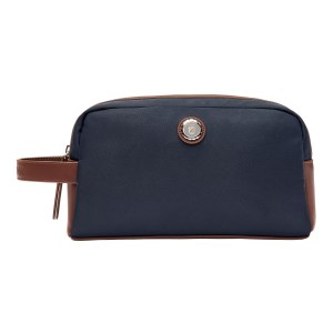 Festina - Trousse de toilette Button navy et marron