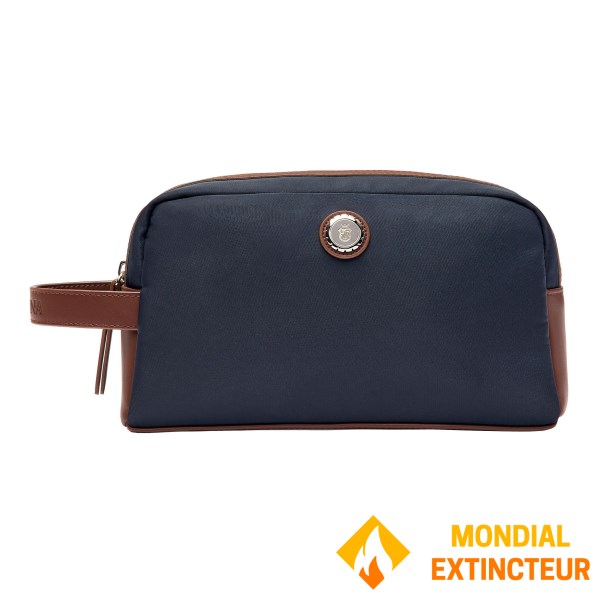 Festina - Trousse de toilette Button navy et marron