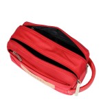 Lancel - Trousse de toilette Néo partance - Rouge baiser 