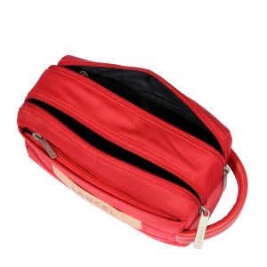 Lancel - Trousse de toilette Néo partance - Rouge baiser 