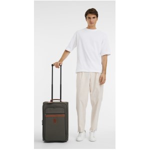 Longchamp - Valise cabine Boxford M brun