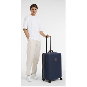 Longchamp - Valise court séjour Boxford L bleu