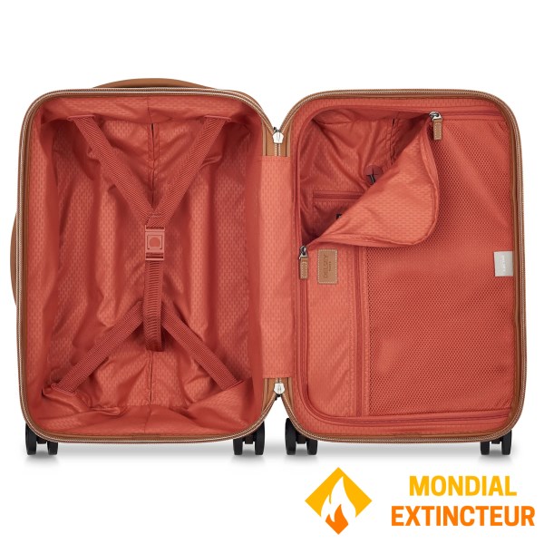Delsey - Valise court séjour Chatelet Air 2.0 55cm - Chocolat