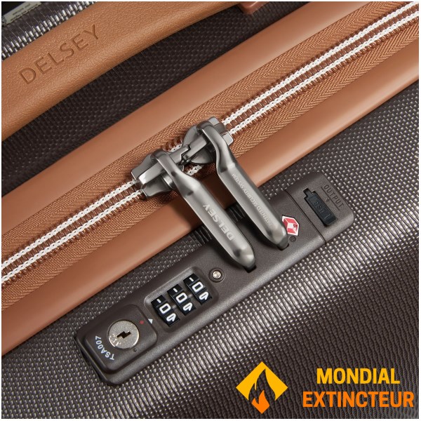 Delsey - Valise court séjour Chatelet Air 2.0 55cm - Chocolat