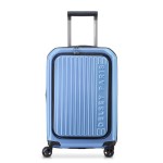 Delsey - Valise court séjour Securitime extensible 55cm - Bleu