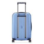 Delsey - Valise court séjour Securitime extensible 55cm - Bleu
