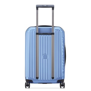 Delsey - Valise court séjour Securitime extensible 55cm - Bleu