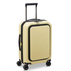 Delsey - Valise court séjour Securitime extensible 55cm - Jaune