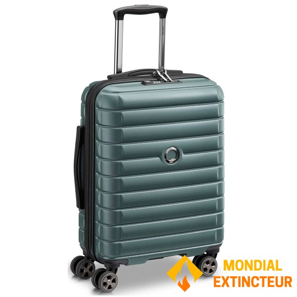 Delsey - Valise court séjour Shadow 5.0 Slim 55cm - Vert
