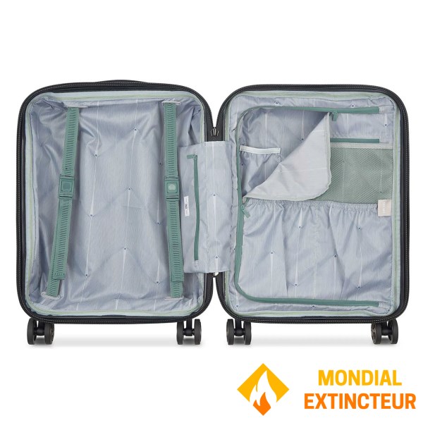 Delsey - Valise court séjour Shadow 5.0 Slim 55cm - Vert