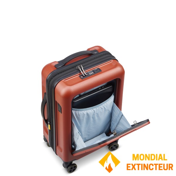 Delsey - Valise court séjour Turenne Business 55cm brique