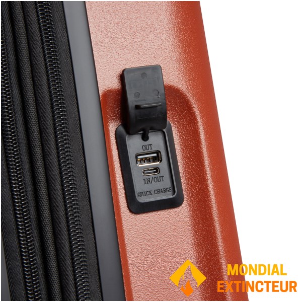 Delsey - Valise court séjour Turenne Business 55cm brique