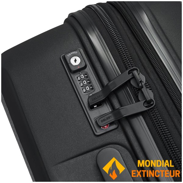 Delsey - Valise long séjour Belmont + 82 cm - Noir