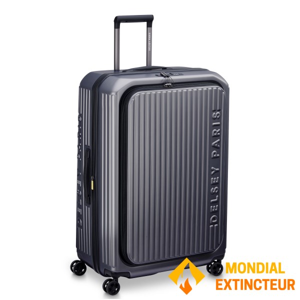 Delsey - Valise long séjour Securitime ext 77 cm - Graphite
