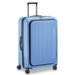 Delsey - Valise long séjour Securitime extensible 77 cm - Bleu