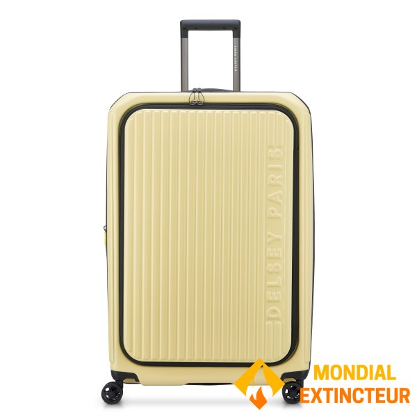 Delsey - Valise long séjour Securitime extensible 77 cm - Jaune