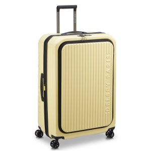 Delsey - Valise long séjour Securitime extensible 77 cm - Jaune