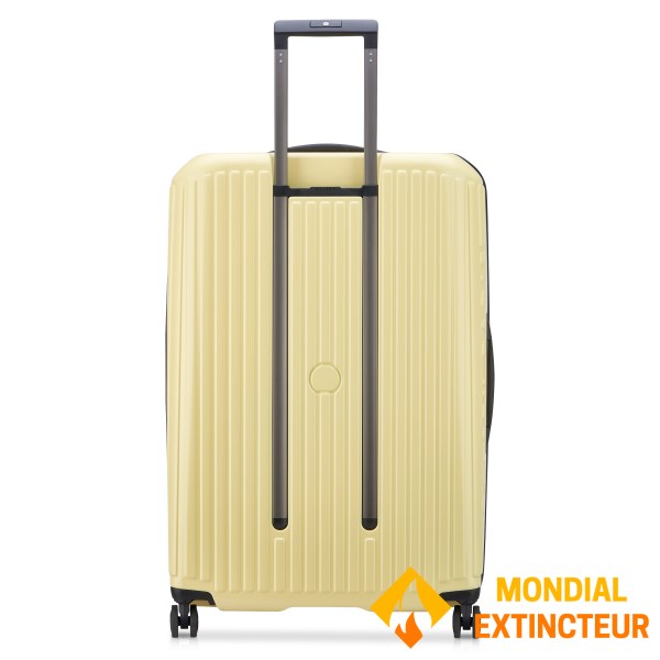 Delsey - Valise long séjour Securitime extensible 77 cm - Jaune